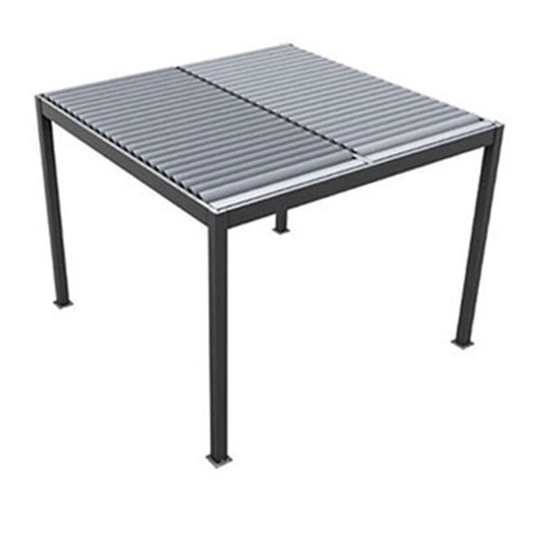 Manual pergola 100A 3×3 m osztott tetős